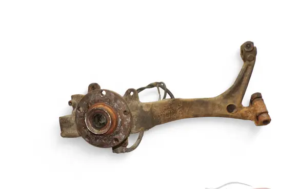 Front wheel hub spindle knuckle