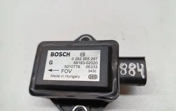 Toyota Avensis T250 ESP acceleration yaw rate sensor 8918302020 0265005297 5010776