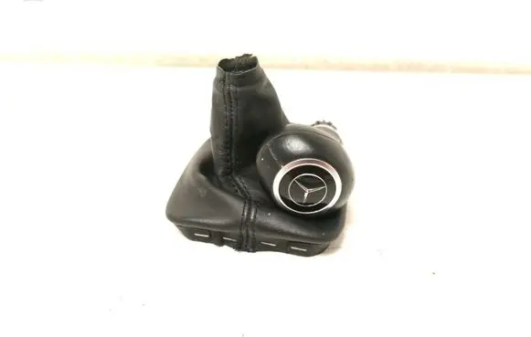 Mercedes-Benz C W204 Gear lever shifter trim leather/knob A2042676210