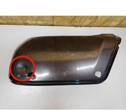Ford Ranger Rear bumper corner part panel trim AB3917K824