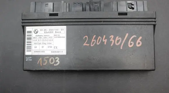 BMW 5 E60 E61 Comfort/convenience module 6957140 571324000 80788M