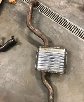 Audi A4 S4 B9 Muffler/silencer 8W0253211F