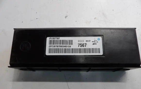 Opel Insignia A Air conditioning/heating control unit 13577567 7567