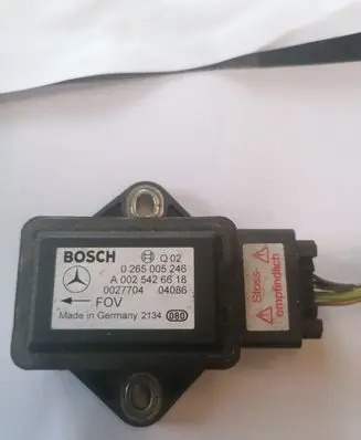 Mercedes-Benz E W211 ESP acceleration yaw rate sensor 0265005246 A0025426618