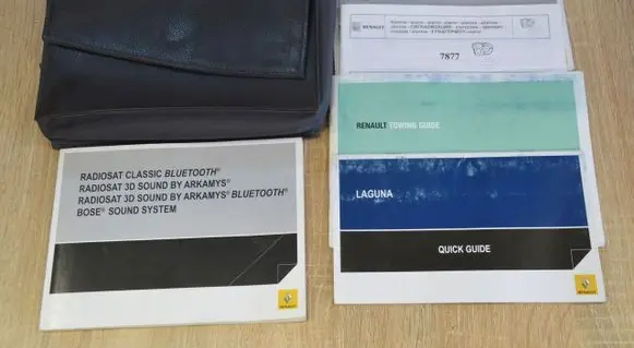 Renault Laguna III User manual 