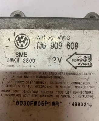 Volkswagen Golf IV Airbag control unit/module 1J0909609 5WK42800 14980214