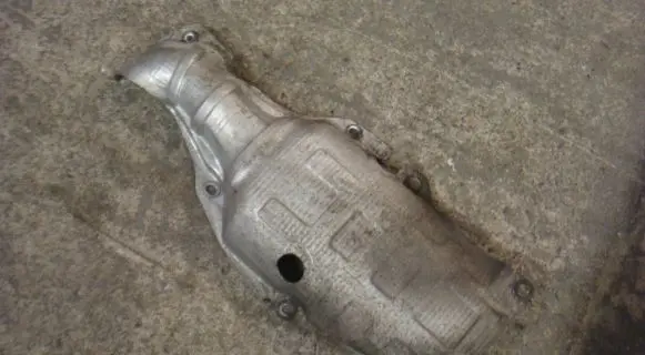 Fiat 500 Exhaust heat shield