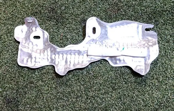 Heat shield in engine bay