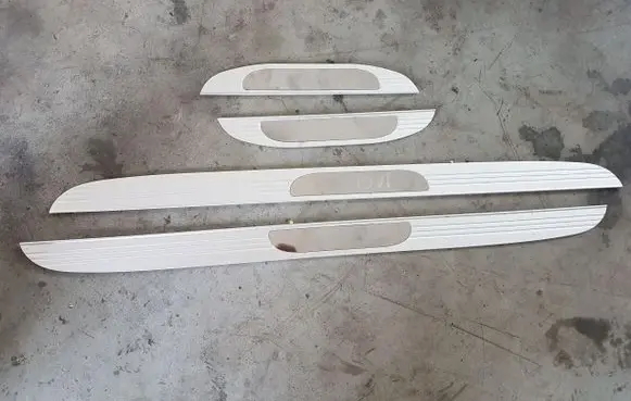 Jaguar X-Type sill trim set (inner) 