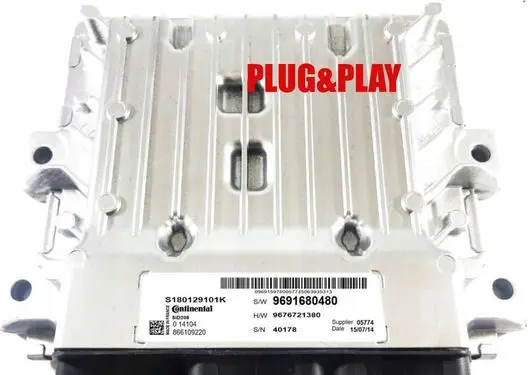 Fiat Ducato Engine control unit/module ECU S180129101K 9676721380 9691680480