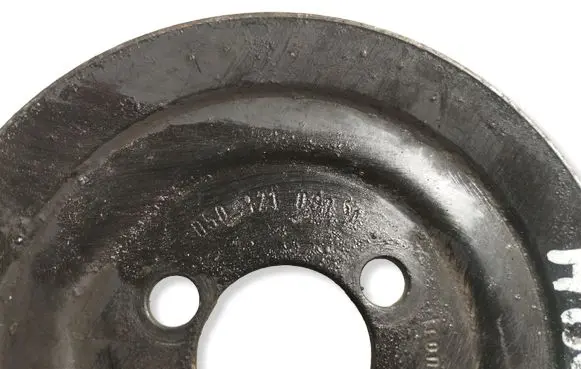 Audi 80 90 S2 B4 Water pump pulley 050121031A