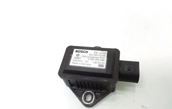 Audi A4 S4 B6 8E 8H ESP acceleration yaw rate sensor 8E0907637A 0265005245