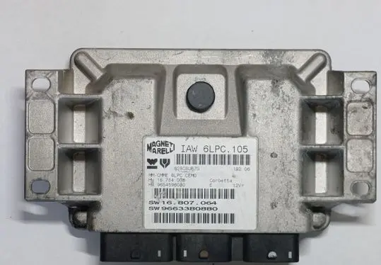 Peugeot 207 Engine control unit/module 9663380880 9654596080 IAW6LPC105