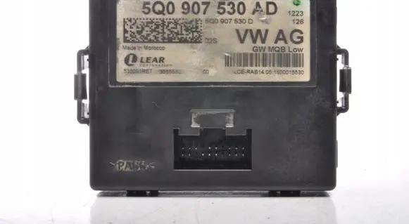 Skoda Octavia Mk3 (5E) Gateway control module 5Q0907530AD