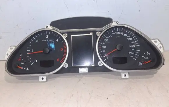Audi A6 S6 C6 4F Speedometer (instrument cluster) 4F0920931F 4F0910930A 503000732302