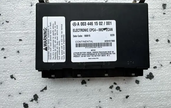 Mercedes-Benz Sprinter W907 W910 Other devices A0034461502