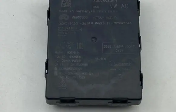 Keyless (KESSY) go control unit/module
