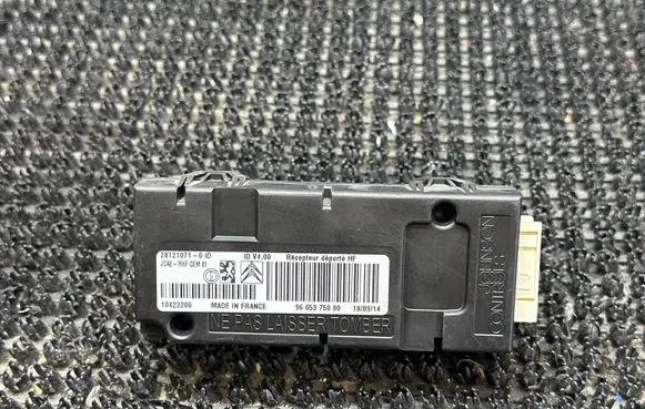 Citroen DS3 Door central lock control unit/module 9665375080