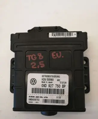 Volkswagen Touareg I Gearbox control unit/module 09D927750BP