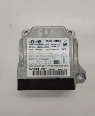 KIA Optima Airbag control unit/module 95910D4250 D495910250