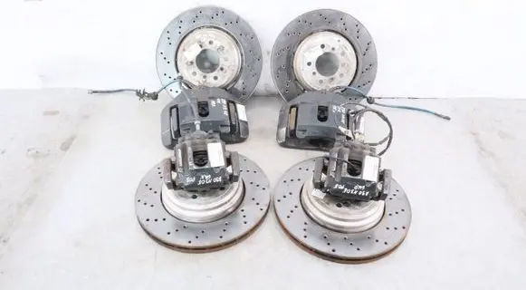 BMW 3 E90 E91 Brake discs and calipers set 2283385 2283386 2283387