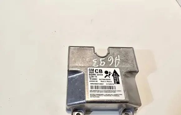 Opel Astra H Airbag control unit/module 13288175 327963935 405682A3