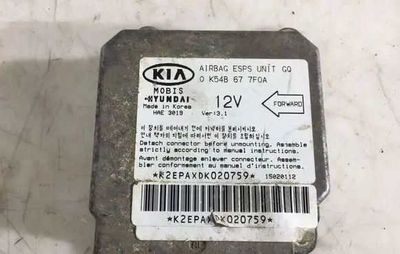KIA Carnival Airbag control unit/module K54B677F0A