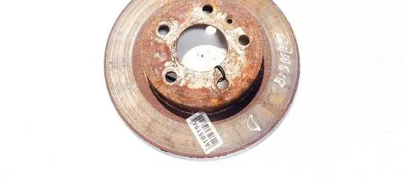 Opel Astra H Rear brake disc neventiliuojamas