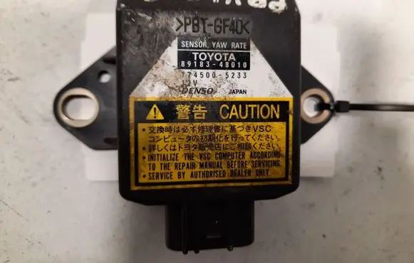 Toyota Prius (XW20) ESP acceleration yaw rate sensor 1745005233 8918348010