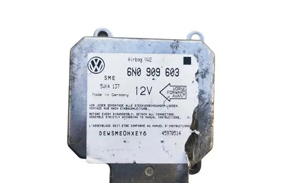 Volkswagen PASSAT B7 Airbag control unit/module 6N0909603 45970514 5WK4137