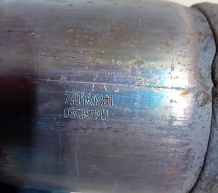 Honda HR-V Catalyst/FAP/DPF particulate filter 037R7PU 74TR0881