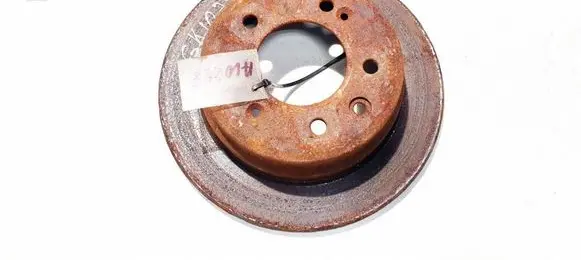 KIA Ceed Rear brake disc neventiliuojamas