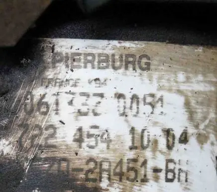 Citroen Jumper Vacuum pump 7224541004