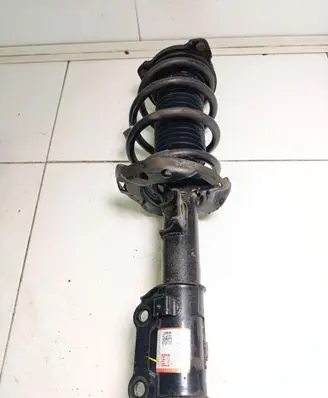 Front shock absorber with coil spring