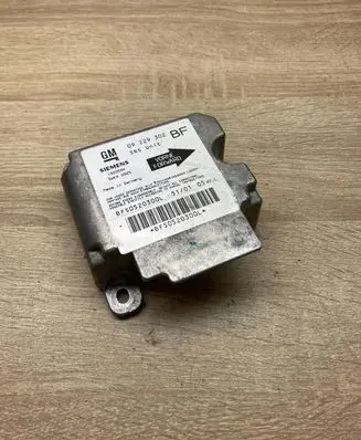 Opel Astra G Airbag control unit/module 09229302