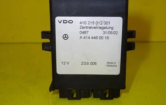 Mercedes-Benz Vaneo W414 Door central lock control unit/module A4144460016 410215012001