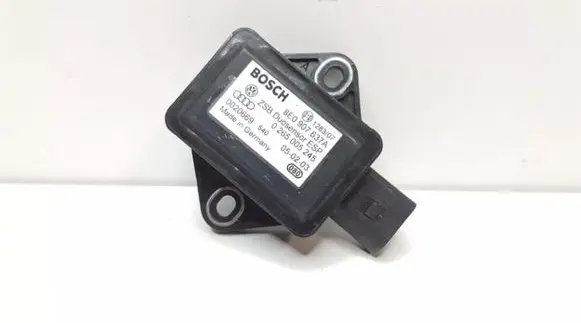 Audi A4 S4 B5 8D ESP acceleration yaw rate sensor 8E0907637A