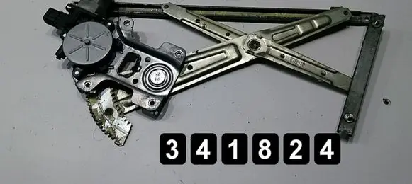 Mitsubishi Lancer X Front door window regulator with motor 5713A086