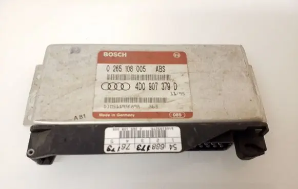 Audi A4 S4 B5 8D ABS control unit/module 0265108005ABS 4D0907379D