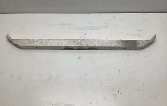 Front bumper foam support bar