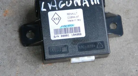 Renault Laguna III Alarm control unit/module 4M5418R0A