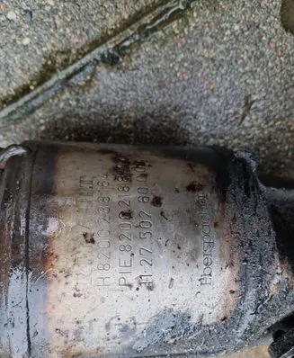 Renault Megane II Catalyst/FAP/DPF particulate filter H8200288164