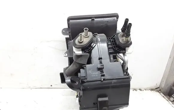 Interior heater climate box assembly