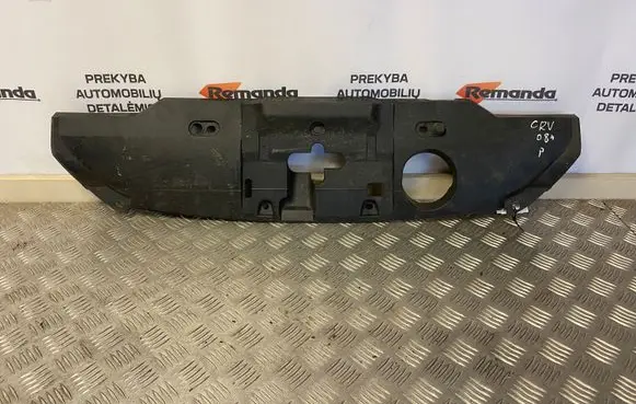 Engine bonnet/hood lock trim molding