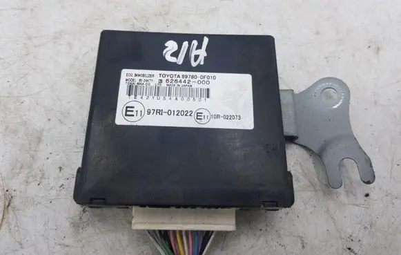 Toyota Corolla Verso E121 Immobilizer control unit/module 626442000 897800F010