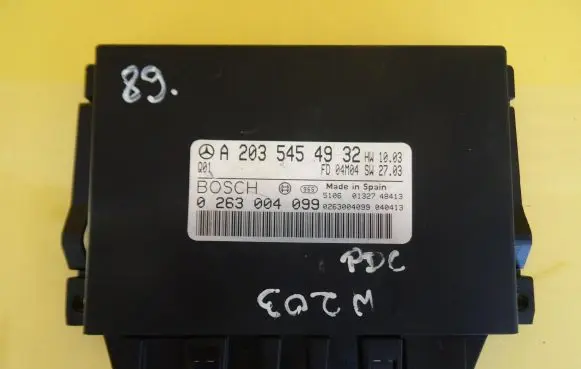 Mercedes-Benz C W203 Parking PDC control unit/module A2035454932 0263004099