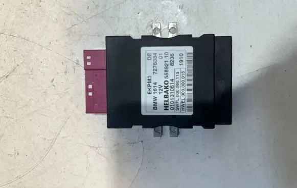 BMW 7 F01 F02 F03 F04 Fuel injection pump control unit/module 7276384 55892110 0101310614