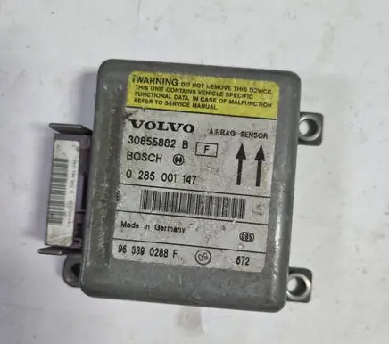 Volvo S40, V40 Airbag control unit/module 30855882 0285001147 963390288F