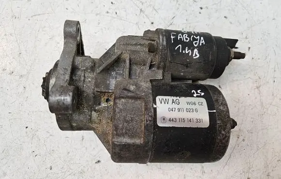 Skoda Fabia Mk1 (6Y) Starter motor 047911023G