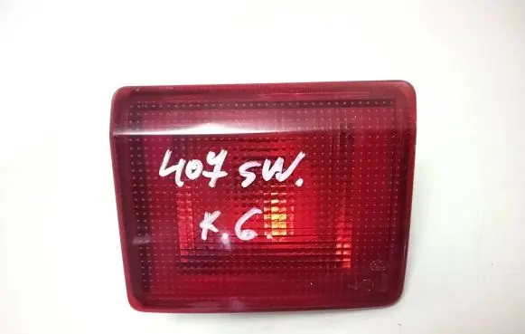 Peugeot 407 Tailgate rear/tail lights E203034